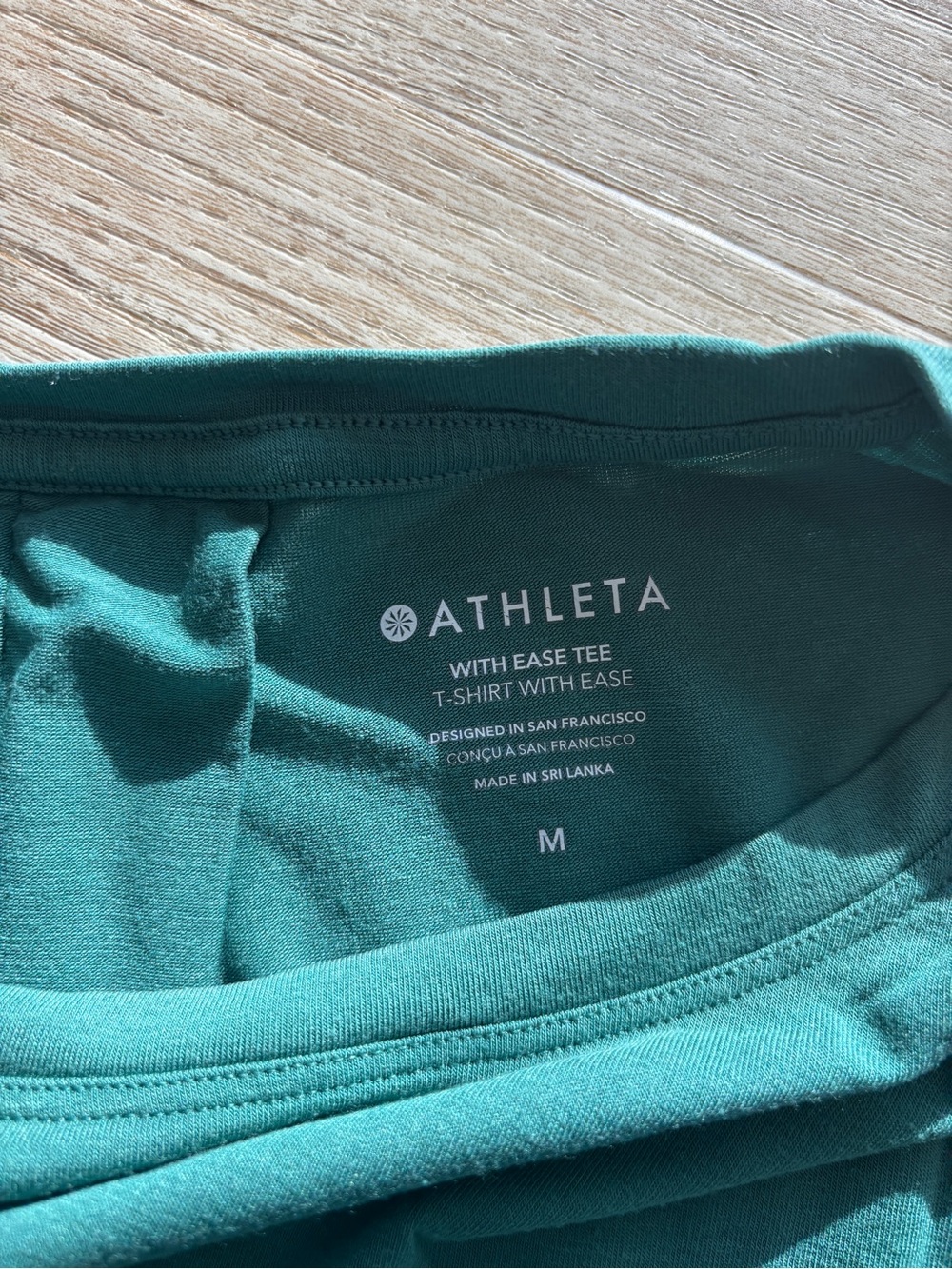 Athleta Green ‘With Ease' Short-Sleeve Tee